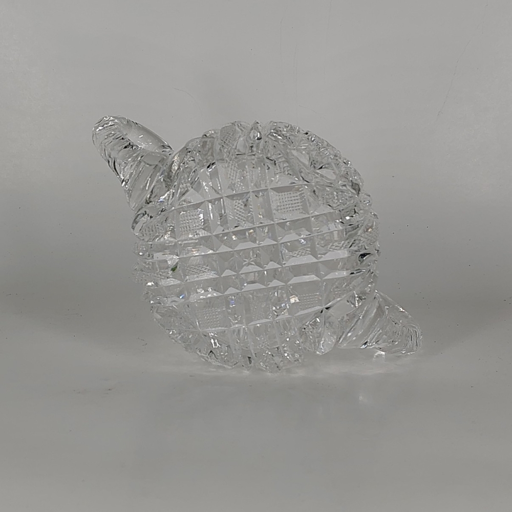 American Brilliant Period Cut Glass Sugar Dish Vintage - Picture 6 of 6